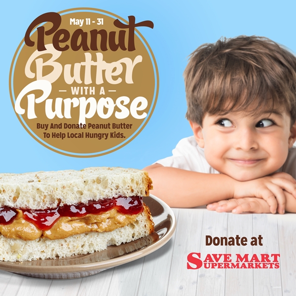 New Peanut Butter with a Purpose Campaign Community Food Bank of San